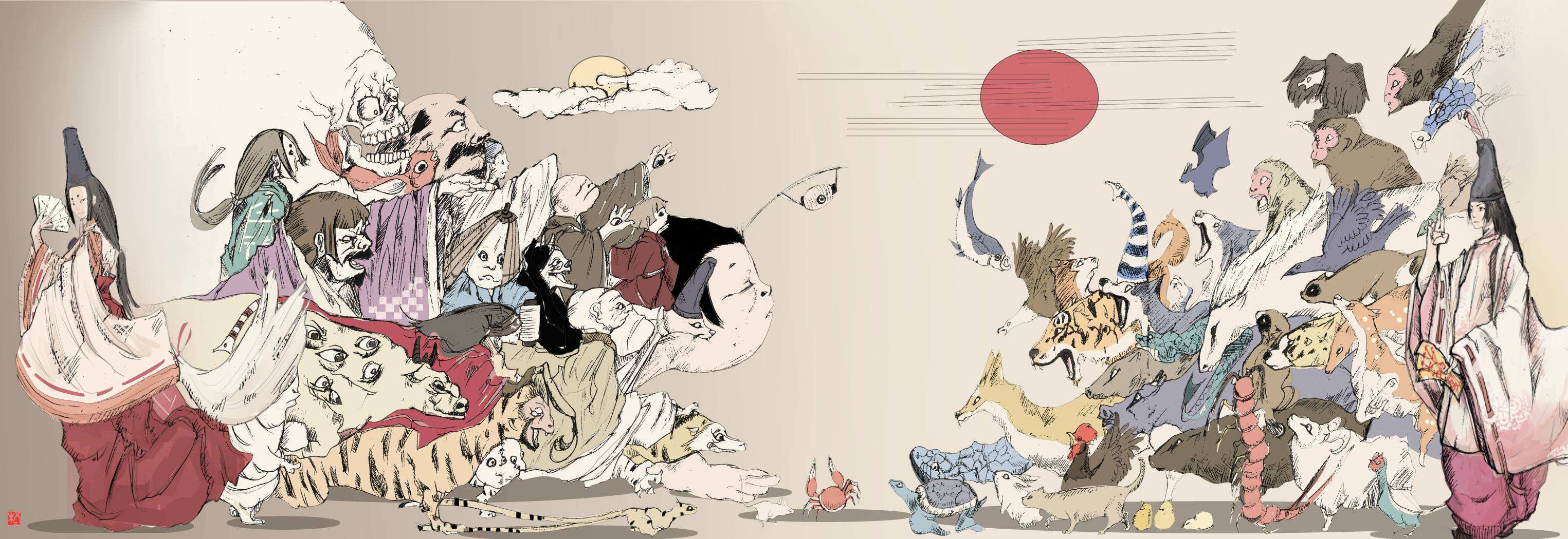 中国妖怪.——怪物篇|插画|绘本|miao9 - 原创作品 - 站酷 (ZCOOL)