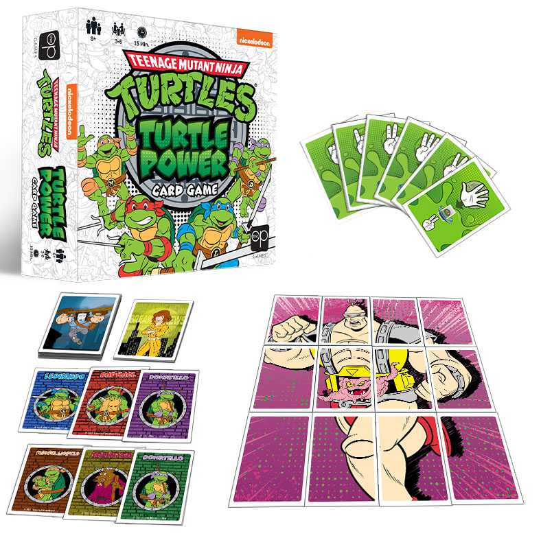 TMNT_TurtlePower_CardGame_Components